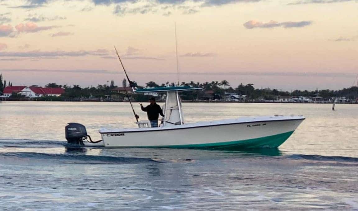 28 foot contender fishing charter boat palm beach fl